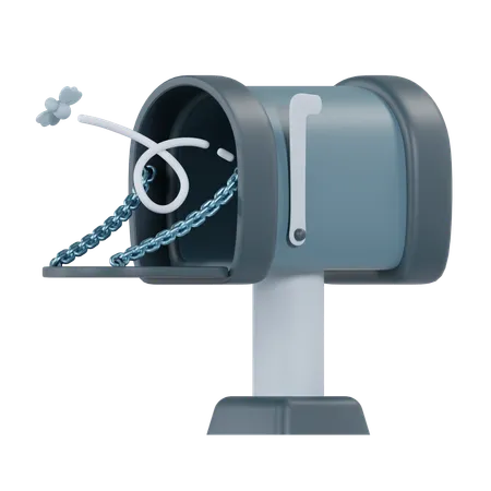 Empty Mail Box  3D Icon