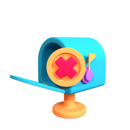 Empty Mail Box  3D Icon