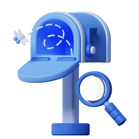 Empty Mailbox  3D Icon