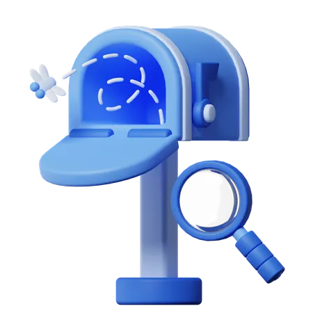 Empty Mailbox  3D Icon