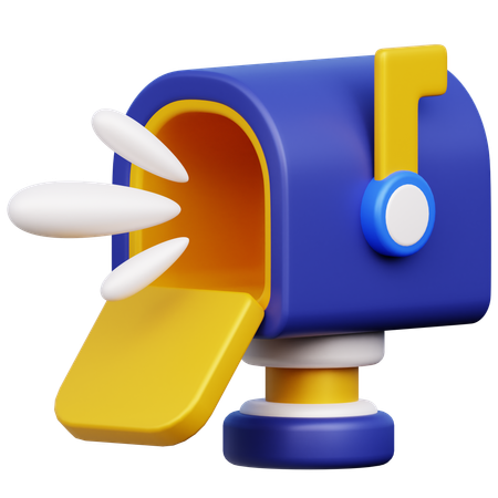 Empty Mailbox  3D Icon