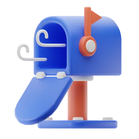 Empty mailbox  3D Icon