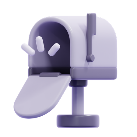 EMPTY MAILBOX  3D Icon