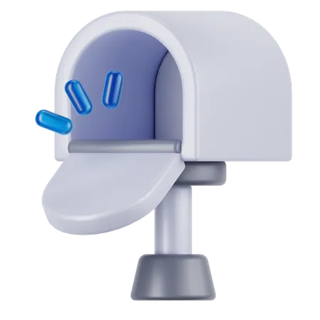 Empty Mailbox  3D Icon