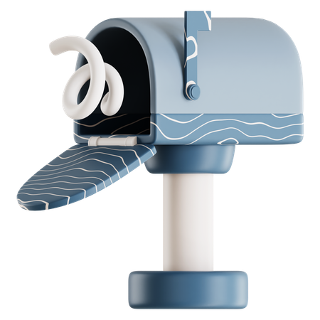 Empty Mailbox  3D Icon