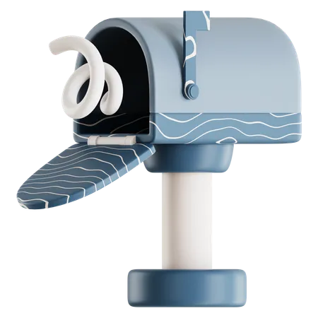 Empty Mailbox  3D Icon