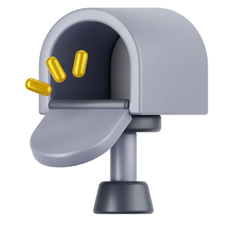 Empty Mailbox  3D Icon