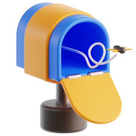 Empty Mailbox  3D Icon