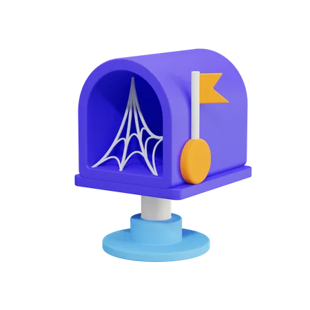 Empty Mailbox  3D Icon