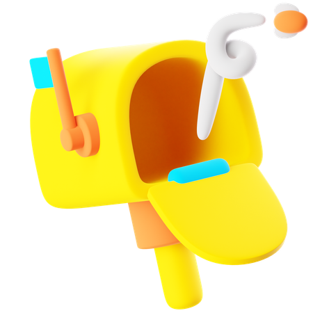 Empty Mailbox  3D Icon