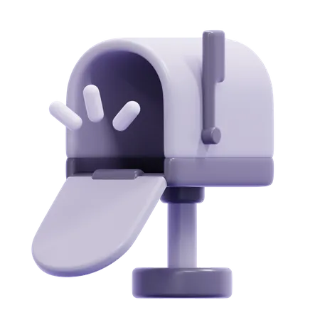 EMPTY MAILBOX  3D Icon