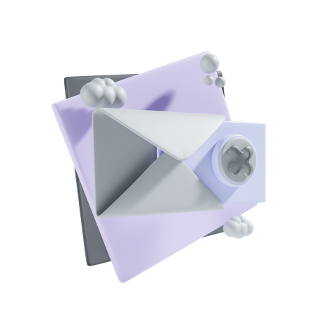 Empty Message  3D Icon