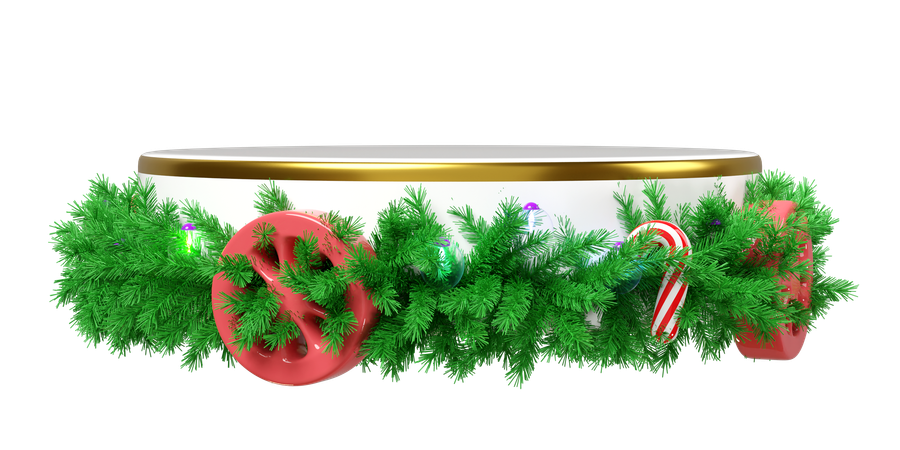 Empty Podium  3D Icon