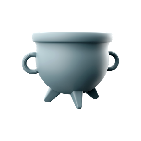 Empty Pot 3D Icon