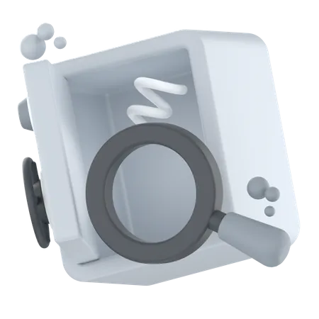 Empty Safe  3D Icon