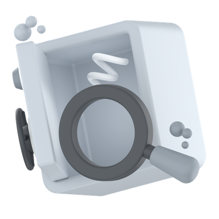 Empty Safe  3D Icon