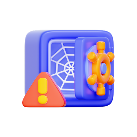 빈 금고  3D Icon