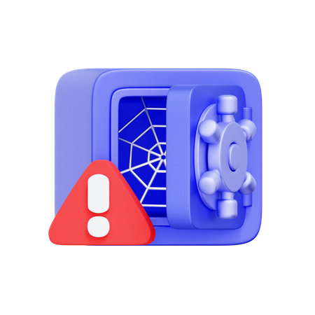 빈 금고  3D Icon