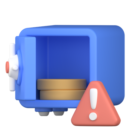Empty Savings  3D Icon