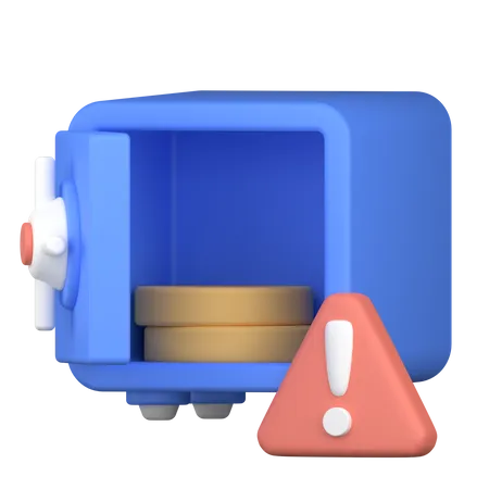 Empty Savings  3D Icon