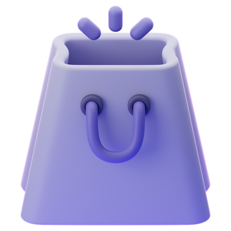 EMPTY SHOPPING  3D Icon