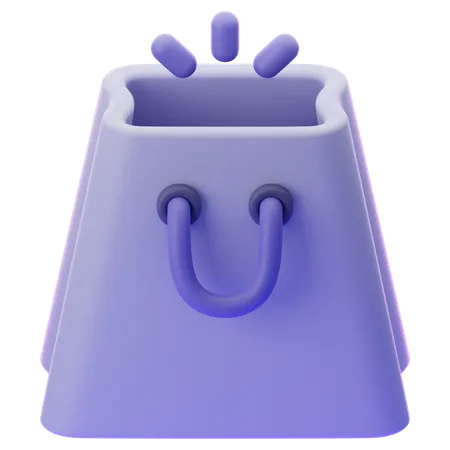 EMPTY SHOPPING  3D Icon