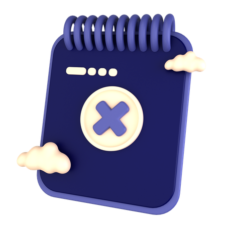 Empty Task  3D Icon