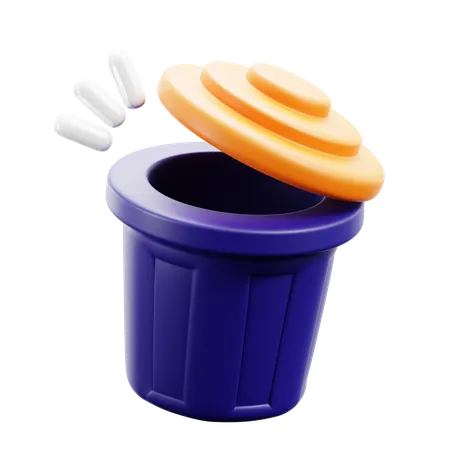 Empty Trash  3D Icon