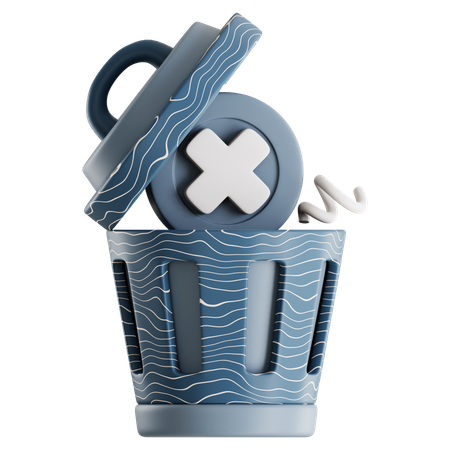 Empty Trash  3D Icon