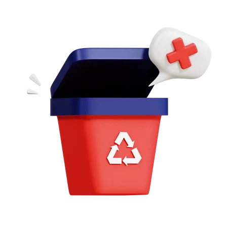 Empty Trash  3D Icon