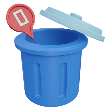 Empty Trash  3D Icon