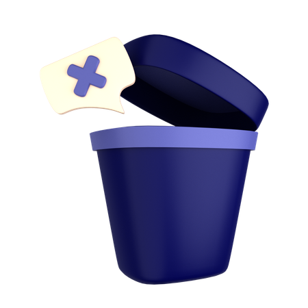 Empty Trash  3D Icon