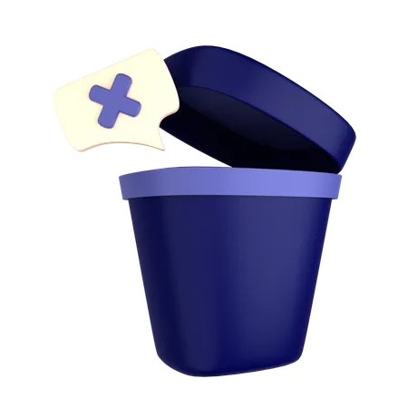 Empty Trash  3D Icon