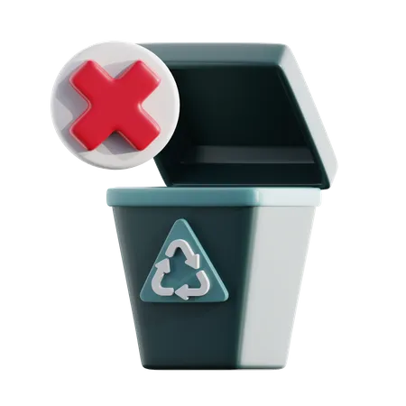 Empty Trash  3D Icon