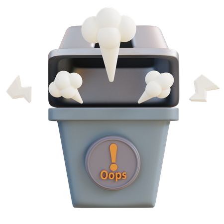 Empty Trash  3D Icon