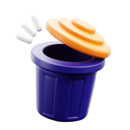 Empty Trash  3D Icon