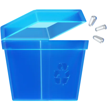 Empty Trash  3D Icon