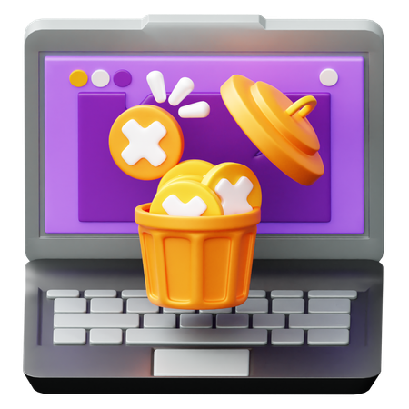 Empty Trash  3D Icon