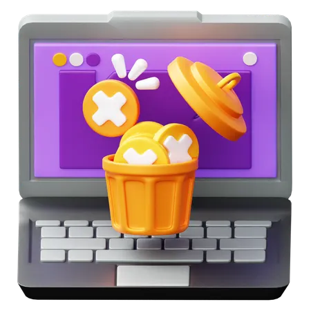 Empty Trash  3D Icon