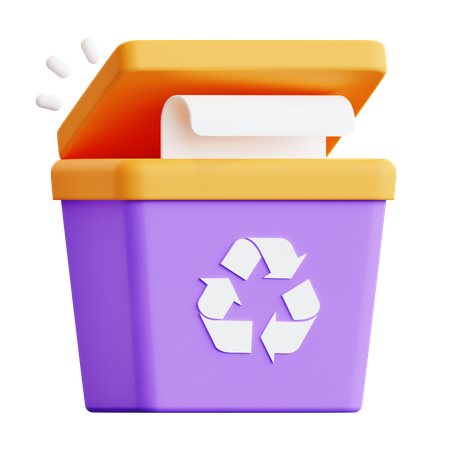 Empty Trash  3D Icon
