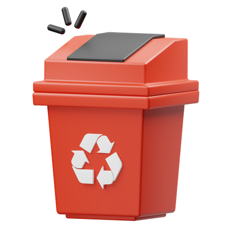 Empty Trash  3D Icon
