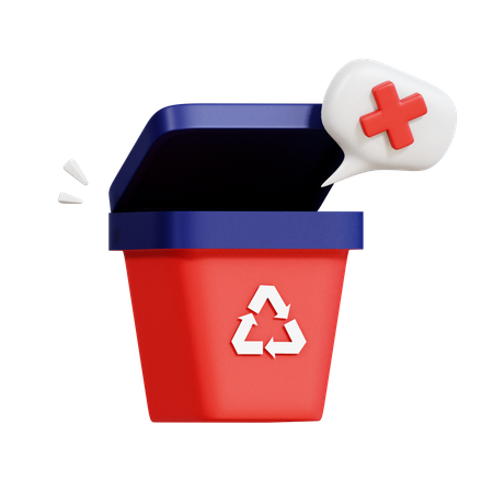 Empty Trash  3D Icon