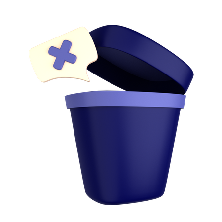 Empty Trash  3D Icon