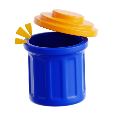 Empty Trash  3D Icon