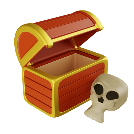Empty Treasure  3D Icon