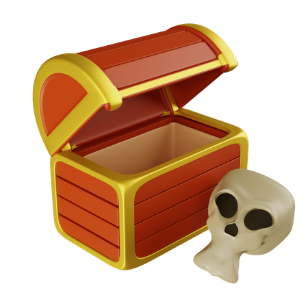 Empty Treasure  3D Icon