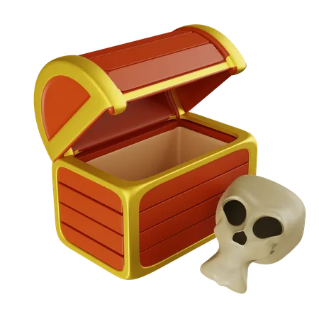 Empty Treasure  3D Icon