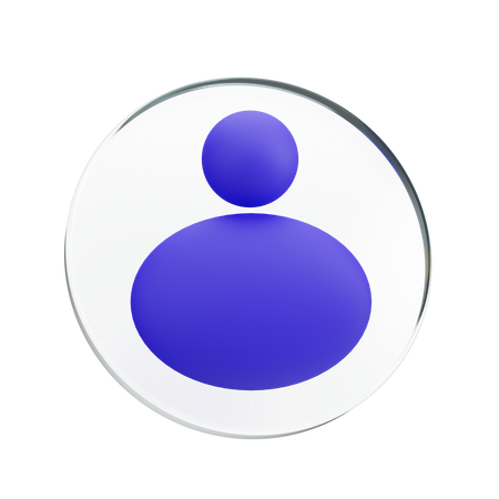 Empty User  3D Icon