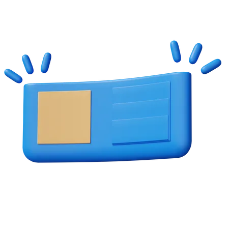Empty Wallet  3D Icon