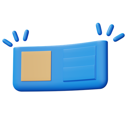 Empty Wallet  3D Icon